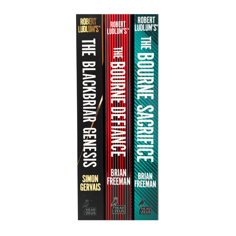 将图像加载到画廊查看器中，Robert Ludlum Bourne Set of 3
