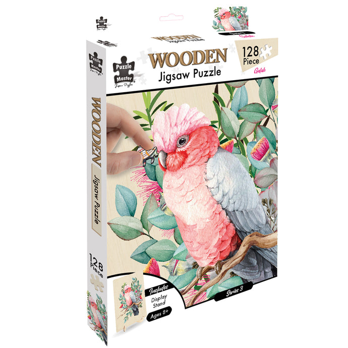 128 Piece Wooden Jigsaw Puzzle, Galah