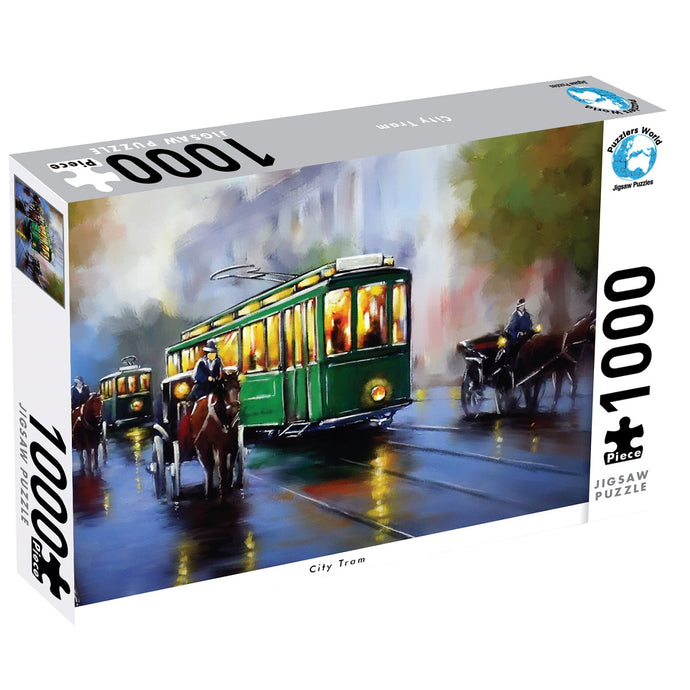 City Tram 1000 Piece Puzzle