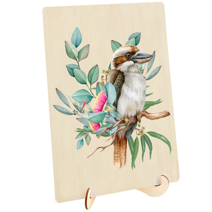 117 Piece Shaped Wooden Jigsaw Puzzle, Kookaburra