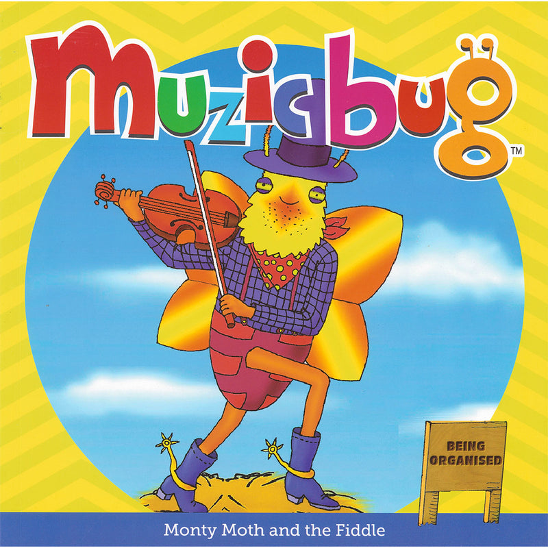 将图像加载到画廊查看器中，Muzicbug-Monty Moth &amp; the Fiddle
