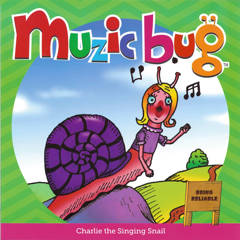 将图像加载到画廊查看器中，Muzicbug-Charlie the Singing Snail
