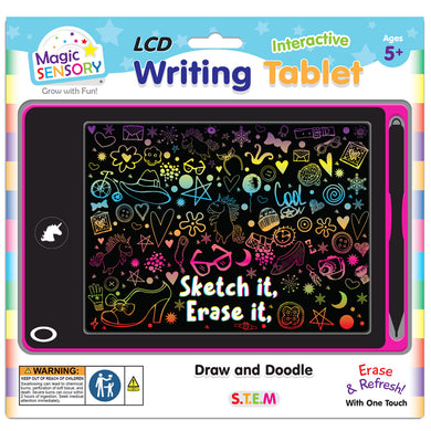 Interactive LCD Writing Tablet - Pink Unicorn