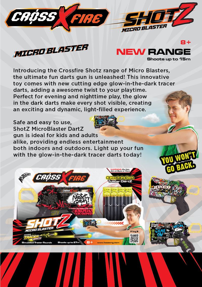 Load image into Gallery viewer, CrossXFire Shotz - Mini Blaster - Game On
