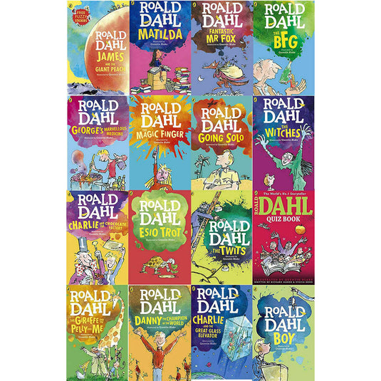 Roald Dahl Collection (16 Book)