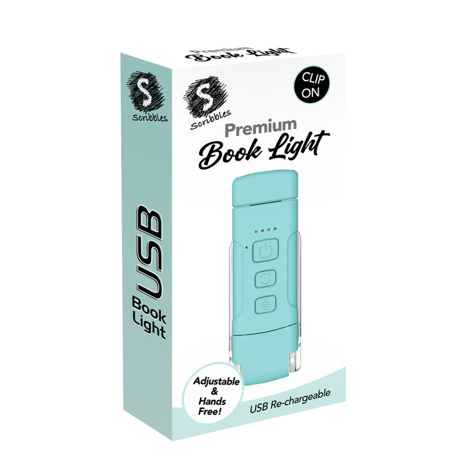 Scribbles USB Book light BLUE