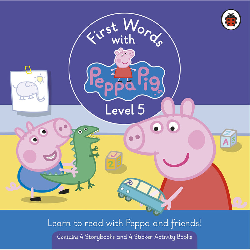 将图像加载到画廊查看器中，《First Words with Peppa》5 级套装
