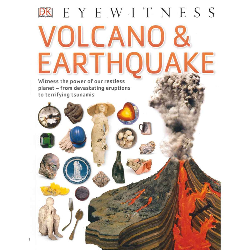 将图像加载到画廊查看器中，DK 目击者 - 火山和地震
