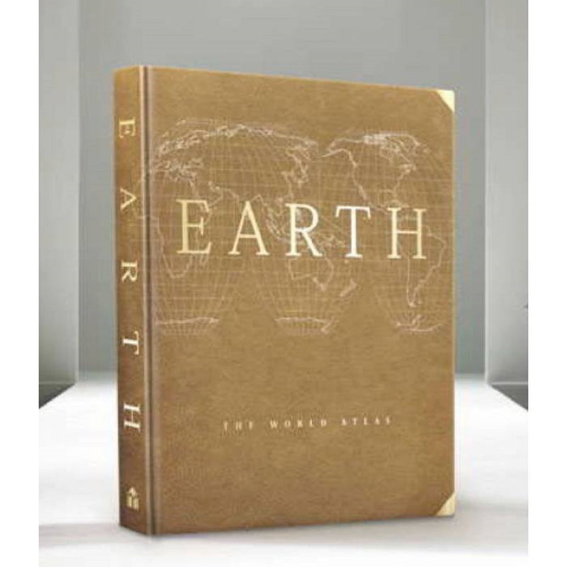 将图像加载到画廊查看器中，Earth Gold Edition World Atlas
