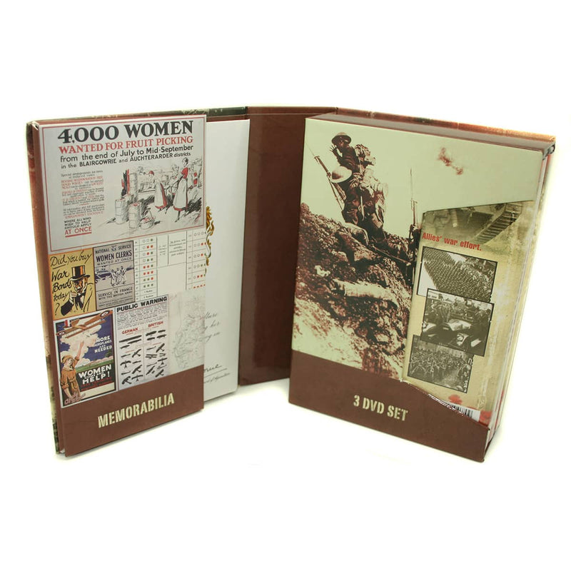 将图像加载到画廊查看器中，Great War Memorabillia DVD Set
