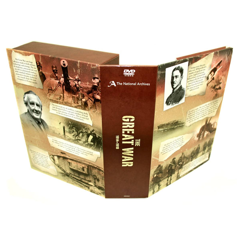 将图像加载到画廊查看器中，Great War Memorabillia DVD Set
