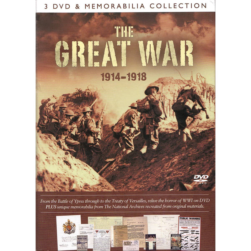 将图像加载到画廊查看器中，Great War Memorabillia DVD Set
