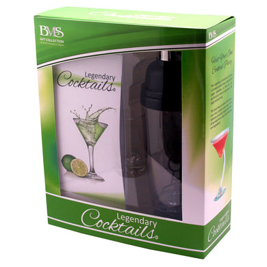 Legendary Cocktails Book And Tornado Blender Gift Set