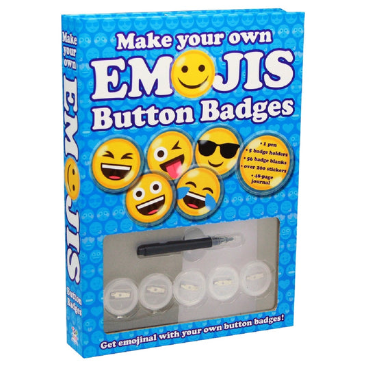 Make Your Own Emoji's Button Badges