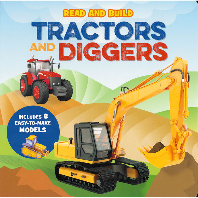 阅读和建造 - 拖拉机和挖掘机