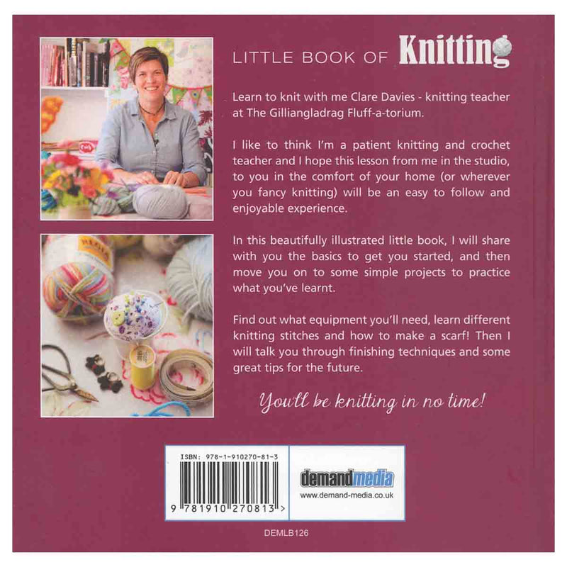 将图像加载到画廊查看器中，Little Book of Knitting
